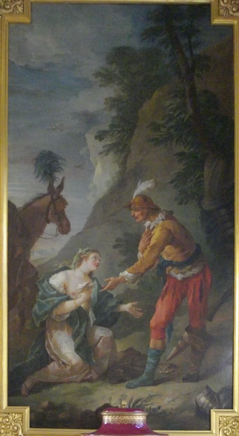 Palais de Compiègne (Oise, France) - La storia di don Chisciotte 1